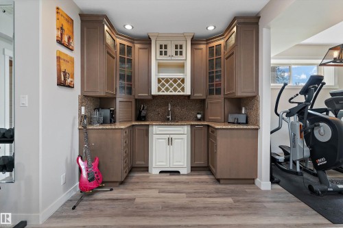 1708 32 Street Nw, Edmonton, AB - Indoor Photo Showing Gym Room