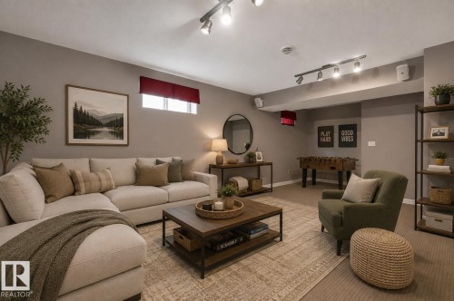 18 Cascade Crescent, Sherwood Park, AB - Indoor Photo Showing Living Room