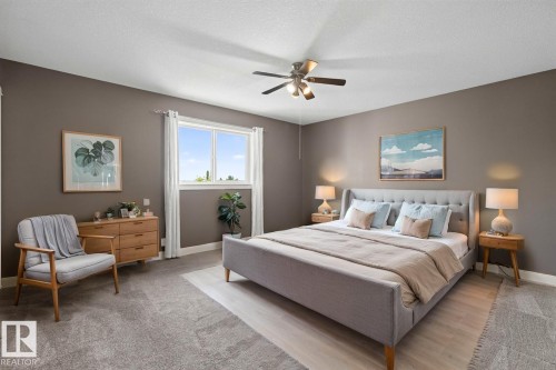 18 Cascade Crescent, Sherwood Park, AB - Indoor Photo Showing Bedroom