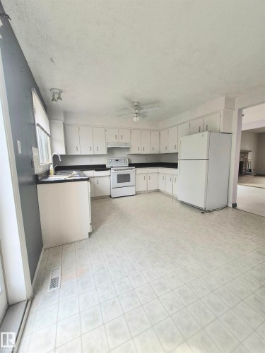 3801 33 Avenue, Leduc, AB - Indoor Photo Showing Kitchen