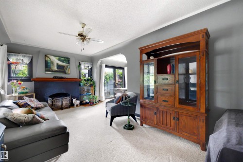 12220 109 Avenue Nw, Edmonton, AB - Indoor With Fireplace