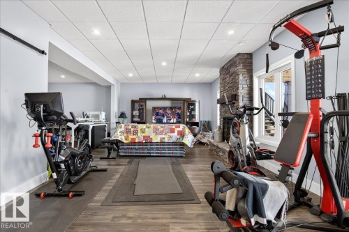 531064 Range Road 174, Rural Lamont County, AB - Indoor Photo Showing Gym Room