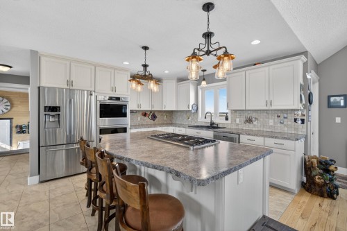 531064 Range Road 174, Rural Lamont County, AB - Indoor Photo Showing Kitchen With Upgraded Kitchen