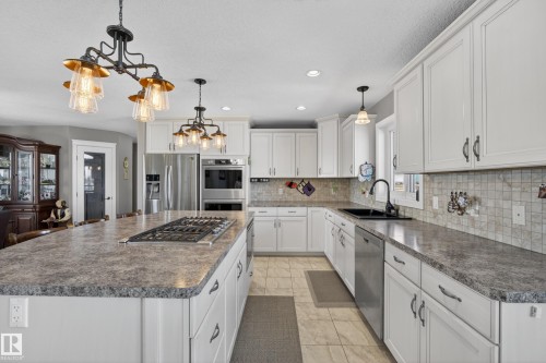 531064 Range Road 174, Rural Lamont County, AB - Indoor Photo Showing Kitchen With Upgraded Kitchen