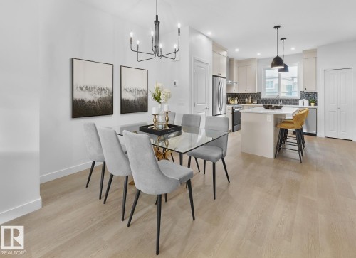 224 Chappelle Drive Sw, Edmonton, AB - Indoor Photo Showing Dining Room