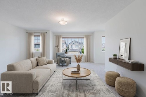 1504 Ainslie Place Sw, Edmonton, AB - Indoor Photo Showing Living Room
