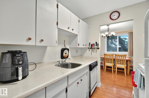 #106 5125 Riverbend Rd Nw, Edmonton, AB - Indoor Photo Showing Kitchen