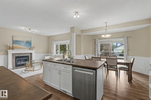 5632 201 St Nw, Edmonton, AB - Indoor With Fireplace