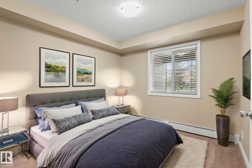 #116 12025 22 Av Sw, Edmonton, AB - Indoor Photo Showing Bedroom