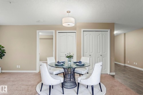 #116 12025 22 Av Sw, Edmonton, AB - Indoor Photo Showing Dining Room