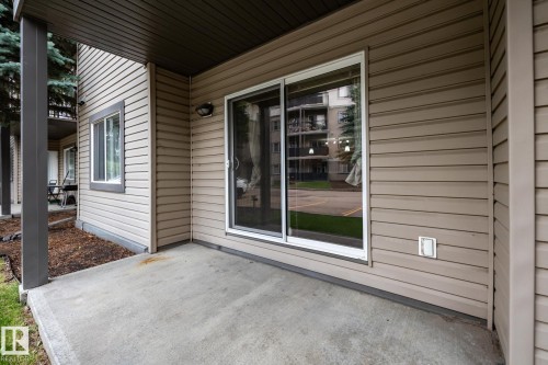 #106 1188 Hyndman Rd Nw, Edmonton, AB - Outdoor With Deck Patio Veranda With Exterior