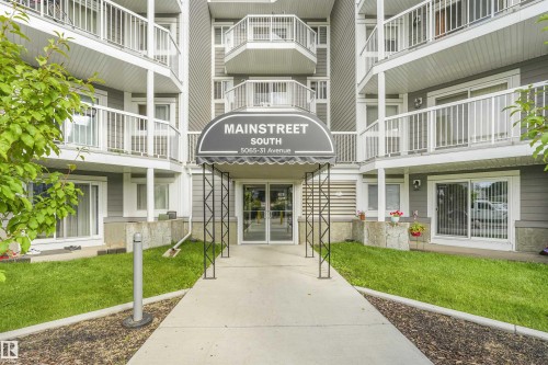 #410 5065 31 Av Nw, Edmonton, AB - Outdoor With Balcony With Facade