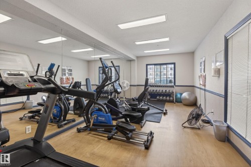 #319 16303 95 St Nw, Edmonton, AB - Indoor Photo Showing Gym Room