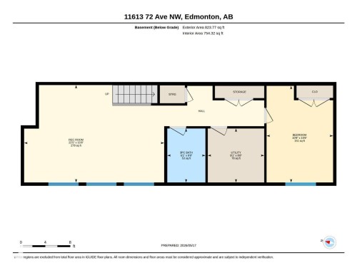 Floor plan - 11613 72 Avenue Nw, Edmonton, AB - Other