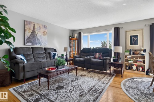 226 Brookview Way, Stony Plain, AB - Indoor Photo Showing Living Room