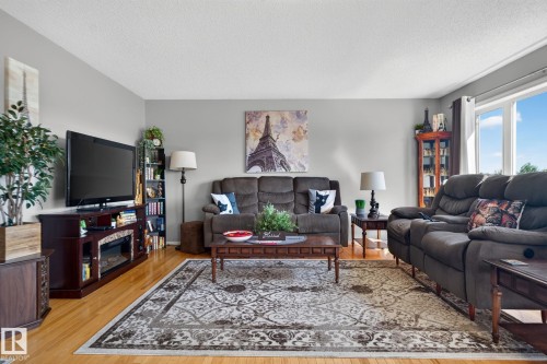 226 Brookview Way, Stony Plain, AB - Indoor Photo Showing Living Room