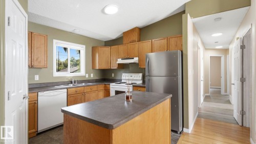 12002 91 Street Nw, Edmonton, AB - Indoor Photo Showing Kitchen With Double Sink