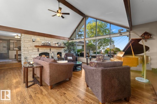 203 Pine Avenue, Cold Lake, AB - Indoor With Fireplace