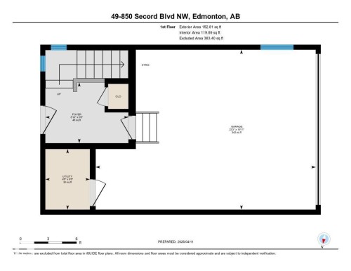 Floor plan - #49 850 Secord Bv Nw, Edmonton, AB - Other