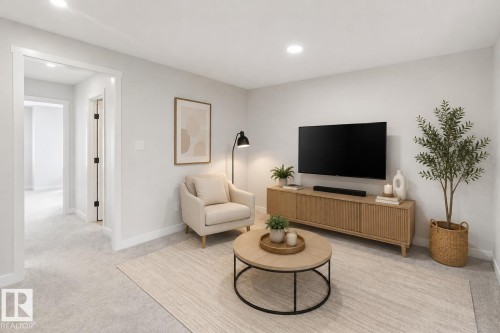 15666 18 Avenue Sw, Edmonton, AB - Indoor Photo Showing Living Room