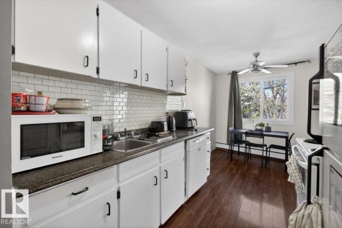 #301 10335 117 St Nw, Edmonton, AB - Indoor Photo Showing Kitchen
