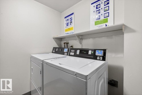 #301 10335 117 St Nw, Edmonton, AB - Indoor Photo Showing Laundry Room