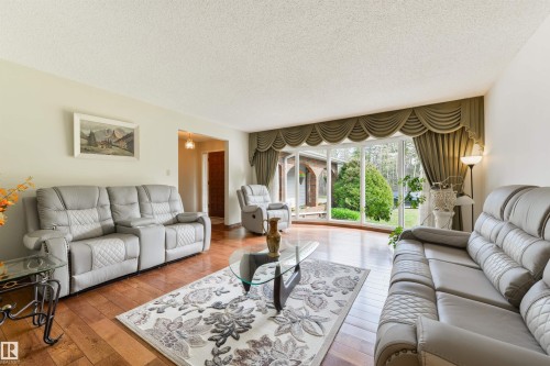206 Wolf Willow Crescent Nw, Edmonton, AB - Indoor Photo Showing Living Room