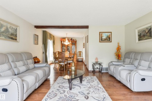 206 Wolf Willow Crescent Nw, Edmonton, AB - Indoor Photo Showing Living Room