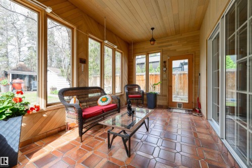 206 Wolf Willow Crescent Nw, Edmonton, AB -  With Deck Patio Veranda With Exterior