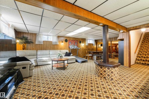 206 Wolf Willow Crescent Nw, Edmonton, AB - Indoor Photo Showing Basement