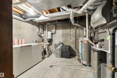 206 Wolf Willow Crescent Nw, Edmonton, AB - Indoor Photo Showing Basement