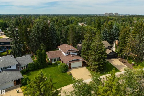 206 Wolf Willow Crescent Nw, Edmonton, AB - Outdoor With View