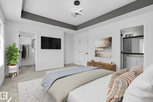 4603 36 Street, Beaumont, AB - Indoor Photo Showing Bedroom