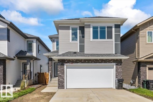 67 Meadowgrove Lane, Spruce Grove, AB - Outdoor With Facade