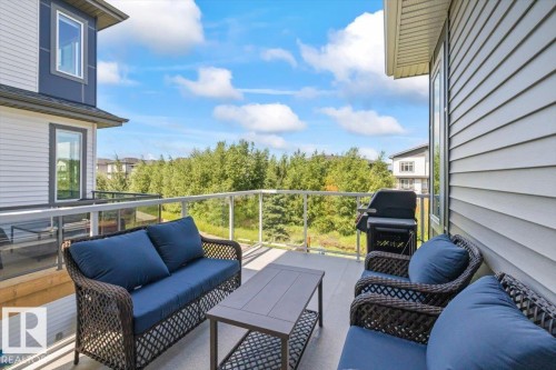 67 Meadowgrove Lane, Spruce Grove, AB - Outdoor With Deck Patio Veranda With Exterior