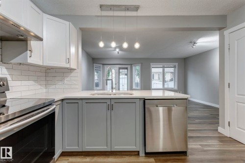 15819 69 Street Nw, Edmonton, AB - Indoor Photo Showing Kitchen With Double Sink