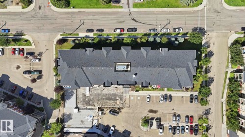 Multi-unit property with a dark shingle roof and multiple gables - #361 7805 71 St Nw, Edmonton, AB -  With View