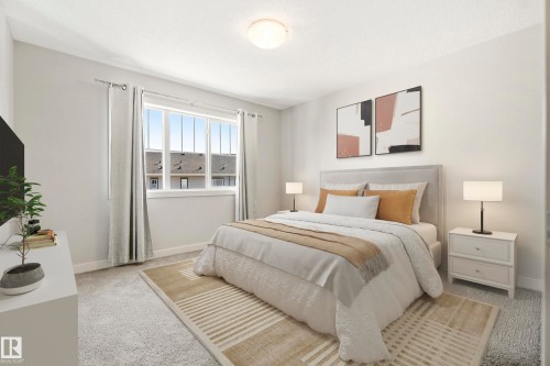 #90 50 Mclaughlin Dr, Spruce Grove, AB - Indoor Photo Showing Bedroom