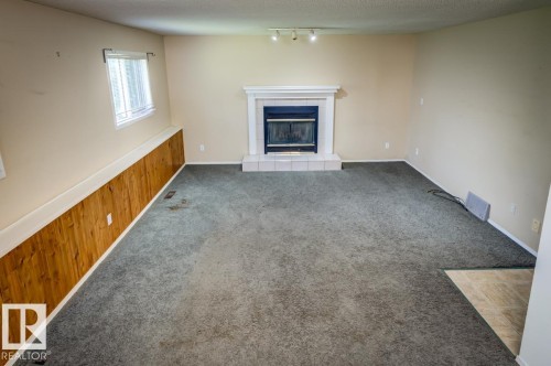 3908 28 Avenue Nw, Edmonton, AB - Indoor With Fireplace