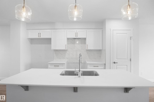 94 Juniper Wynd, Fort Saskatchewan, AB - Indoor Photo Showing Kitchen With Upgraded Kitchen