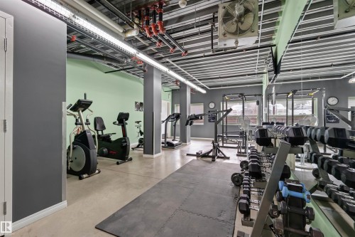#209 802 12 St, Cold Lake, AB - Indoor Photo Showing Gym Room