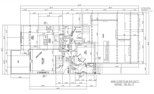 Floor plan - 2 Southbridge Court, Calmar, AB - Other