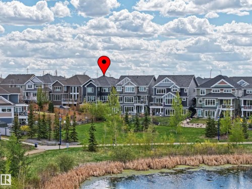 9036 24 Avenue Sw, Edmonton, AB - Outdoor With Body Of Water With View