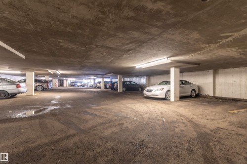 #406 9816 112 St Nw, Edmonton, AB - Indoor Photo Showing Garage