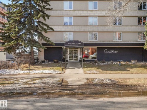 #406 9816 112 St Nw, Edmonton, AB - Outdoor With Facade