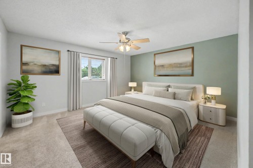 90 Dufferin Street, St. Albert, AB - Indoor Photo Showing Bedroom