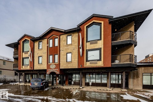 #304 9336 Jasper Av Nw, Edmonton, AB - Outdoor With Balcony