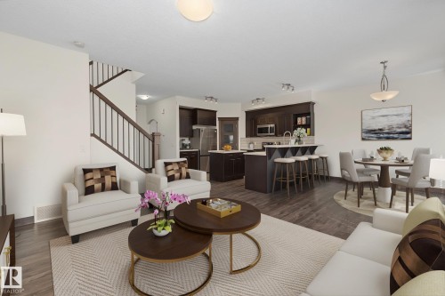 29 Hudson Cove, Spruce Grove, AB - Indoor Photo Showing Living Room