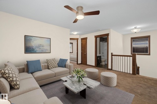 29 Hudson Cove, Spruce Grove, AB - Indoor Photo Showing Living Room
