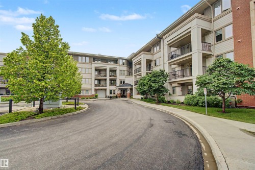 #215 4450 Mccrae Av Nw, Edmonton, AB - Outdoor With Balcony With Facade